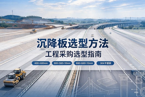 宁城沉降板选择方法