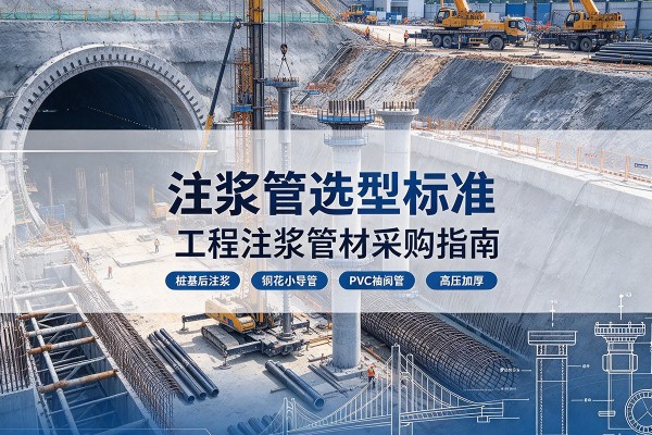宁城注浆管选型标准