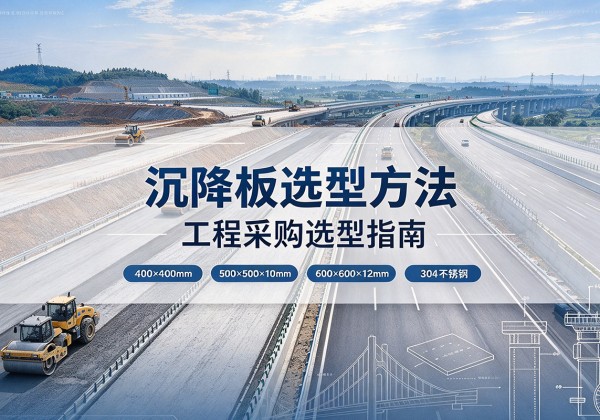 宁城沉降板选择方法